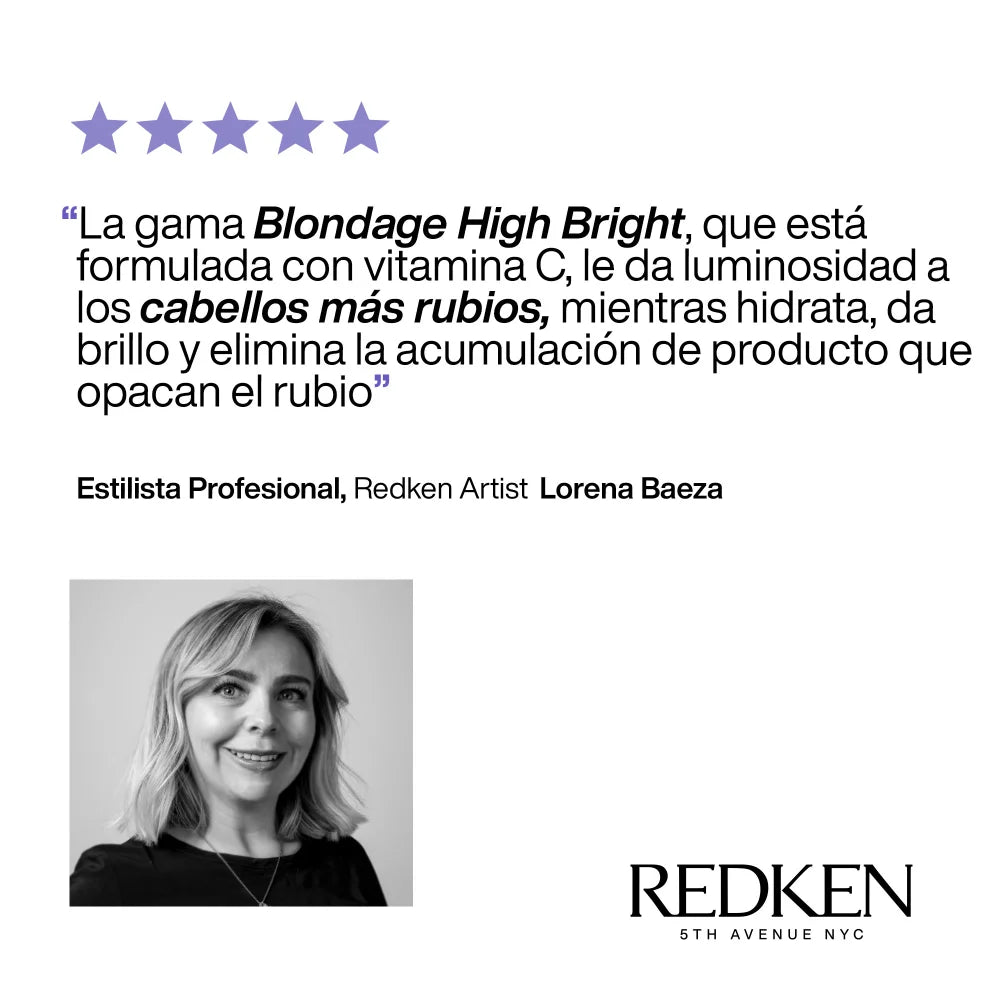 Blondage High Bright Conditioner 300Ml - Redken