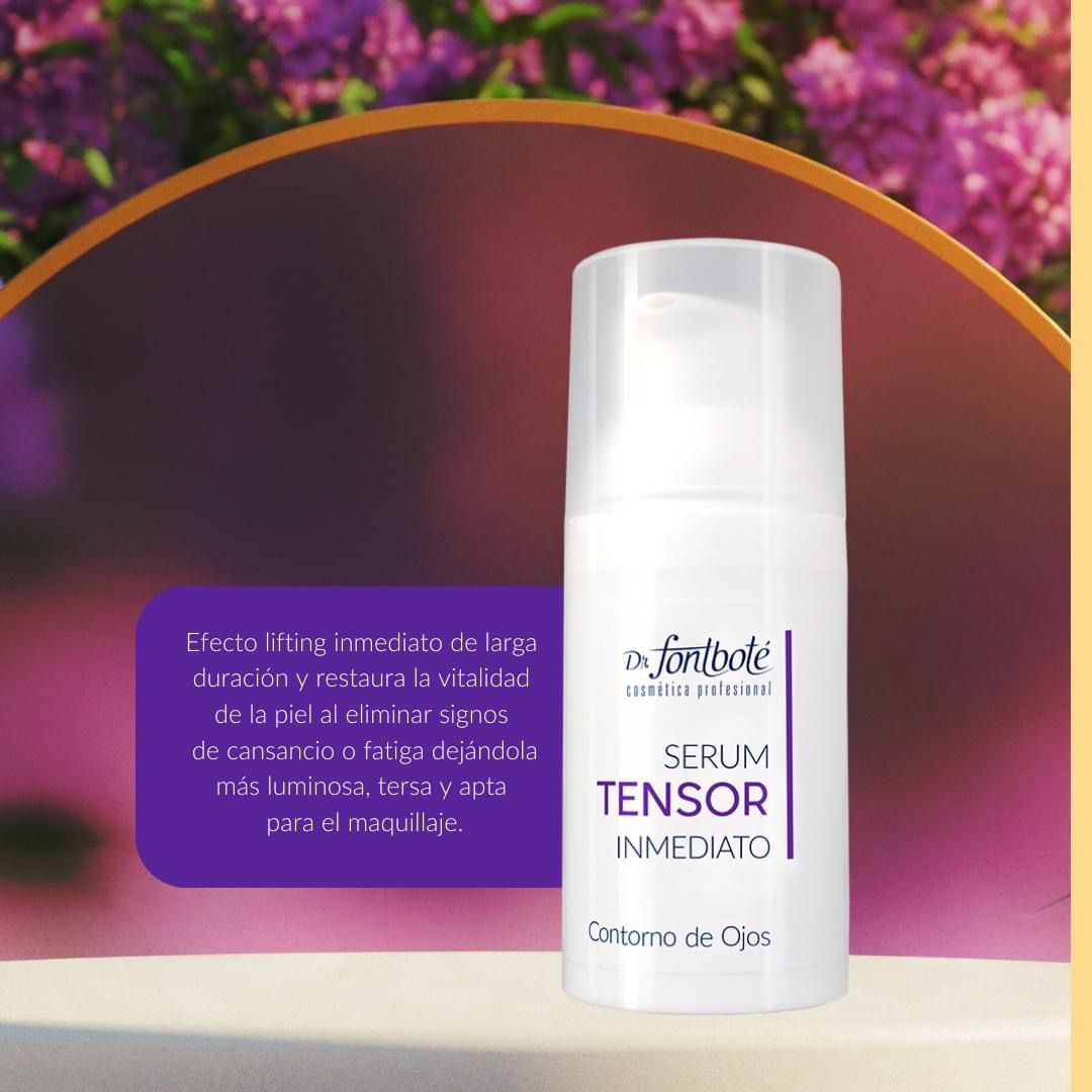 Crema tensor inmediato- Contorno de ojos- Dr. fontboté