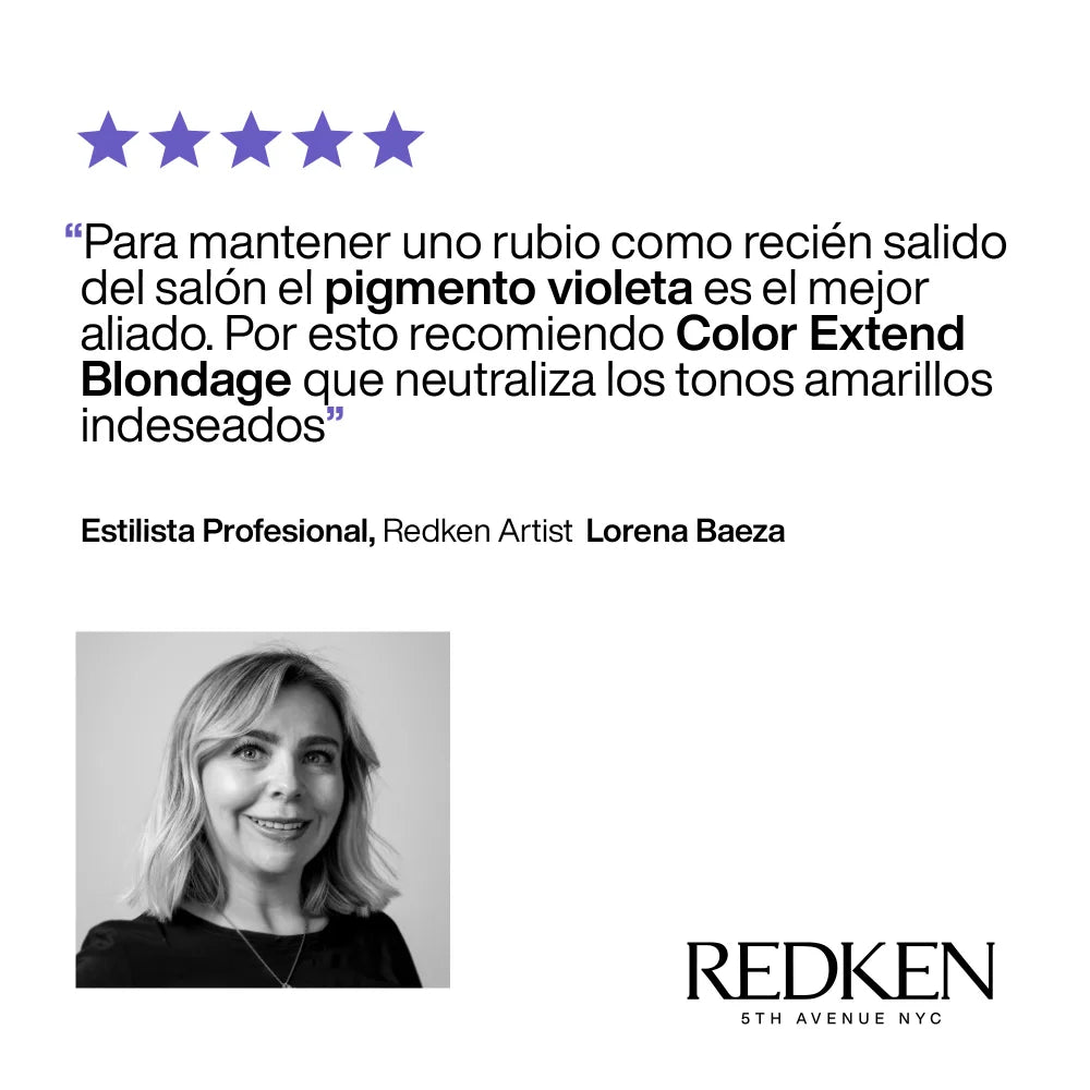 Color Extend Blondage Shampoo 300Ml - Redken